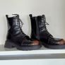 Brand New Black & Brown Chunky Ankle Boots from Primark Size UK 5 / EU 38 Image 2