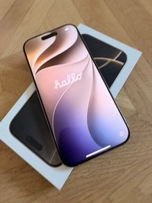 iPhone 16 Pro 128GB Natural Titanium - Unlocked Pristine Apple Invoice