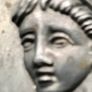 Pair Vintage German 95% Pewter 3D Relief Wall Plates - Angel Mark Image 8