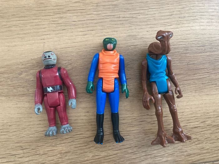 vintage star wars cantina aliens