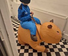 Kids Inflatable Capybara Costume Halloween
