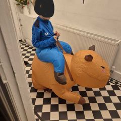 Kids Inflatable Capybara Costume Halloween