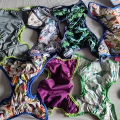 Best Bottoms Little lamb cloth nappies, hemp inserts