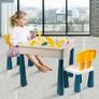 Children's Table with 2 Chairs |163-Piece Building Image 2