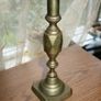 Antique Brass Candle Holder Image 2