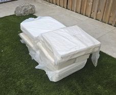 cushions rattan cube