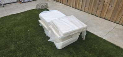 cushions rattan cube