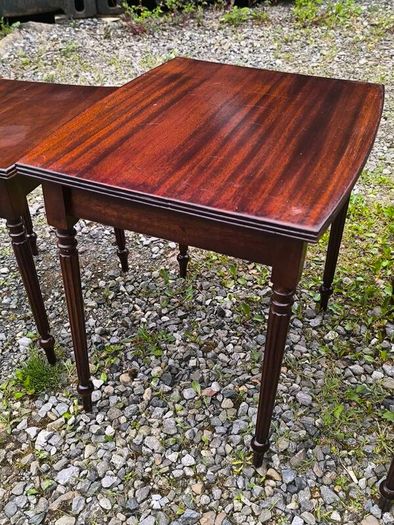 Vintage Mid-Century Mahogany Nest of 3 Tables