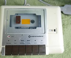 Commodore 64 C2N Datasette Cassette Tape Player Recorder Untested