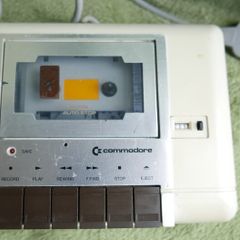 Commodore 64 C2N Datasette Cassette Tape Player Recorder Untested