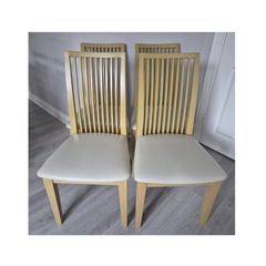 4 Solid Wood Dining Chairs  Naas