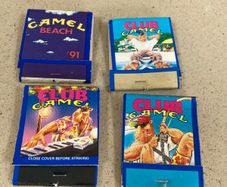 Camel Matches Set Year 1991 American 4