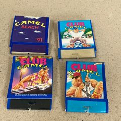 Camel Matches Set Year 1991 American 4