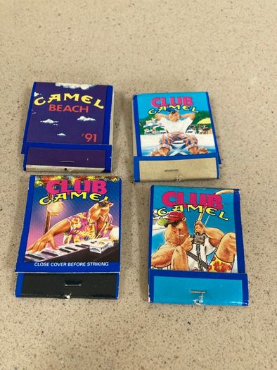 Camel Matches Set Year 1991 American 4