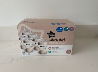 Tommee Tippee Natural Start Six Bottle Set