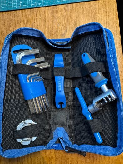 Unior professional toolset for home mechanics