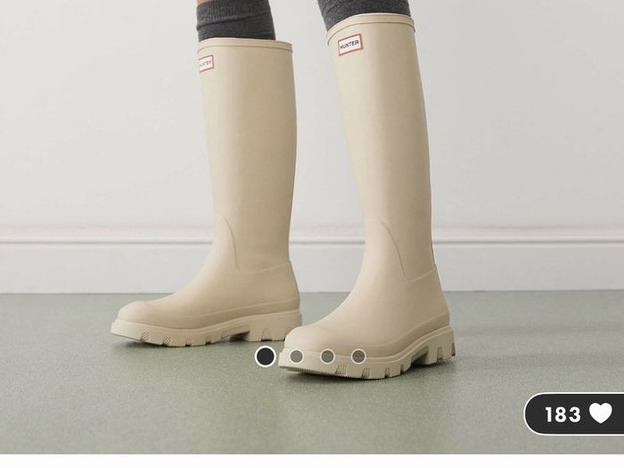 Hunter rain boots