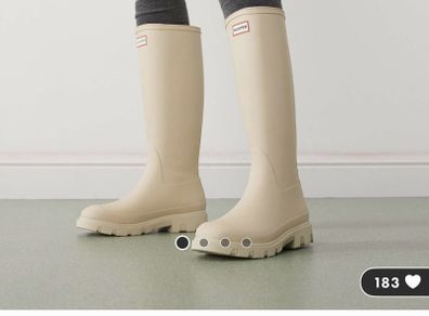 Hunter rain boots