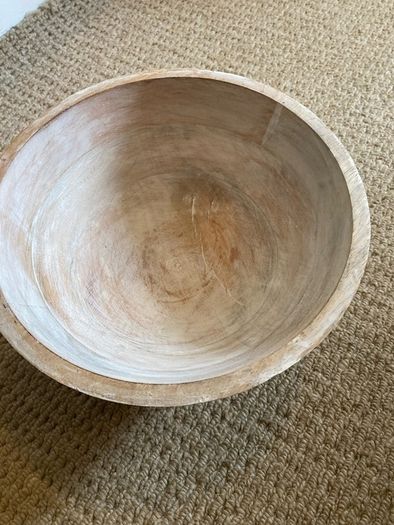 Wooden bowl
