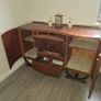 Vintage Art Deco Walnut Sideboard / Cocktail Cabinet Image 3