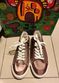 Mauve Satin Sneakers New Look 915 Generation EU 39