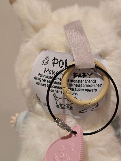 Pop Mart Polar Monster Baby Series V1 - Snokm Plush Pendant