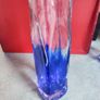 Jerpoint Glass Studio Square SHORT Vases - Seascape Image 6
