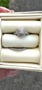 Engagement Ring & Matching Wedding Band