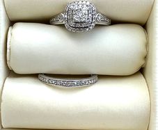 Engagement Ring & Matching Wedding Band