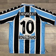 Retro Kappa Genuine Remake 2000 Gremio Ronaldinho Jersey Shirt Mens XXL