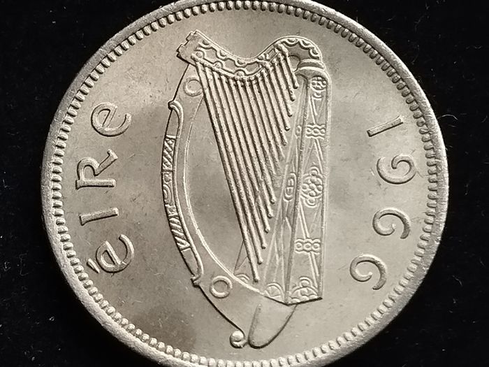 Ireland - 1966 - Shilling - Bull - UNC - KM.14a - [258]