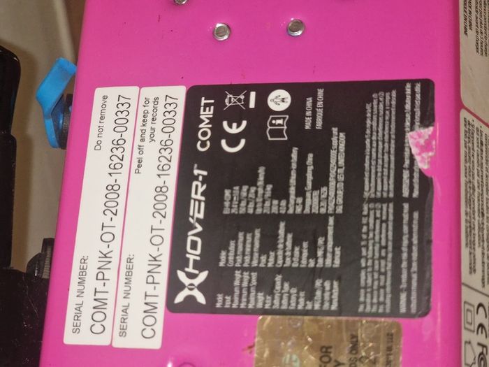 Hover 1 Comet Kids Electric Foldable Scooter t - Pink