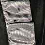 Vintage 80s black velvet ruffle dress size XS or Small postage included Image 6