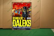Daleks Dr Who "FREE POST" classic TV memorabilia tin metal sign