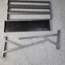 Fitness Equipment Ireland commercial 2-tier gym storage unit. Image 2
