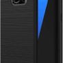 Shockproof Case For Samsung GALAXY S7 Carbon Fibre Effect Back Cover Image 2
