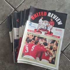 Manchester United programmes