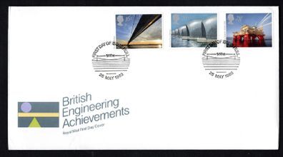 1982 Great Britain British Engineering Achievements Royal Mail Addressed First Day Cover (FDC)