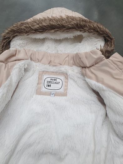 M&S Babygirl winter jacket 12-18 months