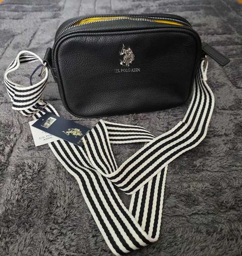 U.S. Polo Assn. Crossbody Bag Black