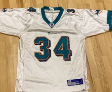 Vintage Miami Dolphins NFL Reebok Mens Medium Jersey #34 R.Williams