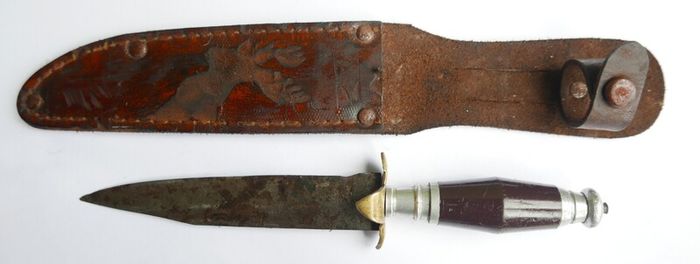 Antique  Hunting Bayonet Knife