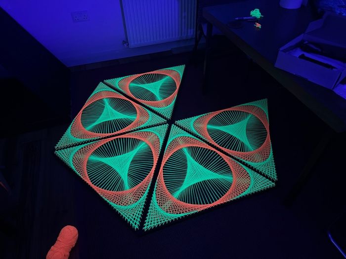 Uv String Art