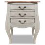 Bedside Cabinet Solid Reclaimed Wood 48x35x64 cm Image 4