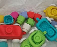 Clemmi Soft blocks and train