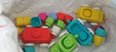 Clemmi Soft blocks and train