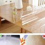 Protector 2mm Clear PVC Wipeable Clean Table Cloth Cover Odorless Waterproof Tablecloth for Home Kitchen 31.4  55.1 Inch Transparent,80 140cm Image 2
