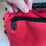 Jeep Since 1941- DLSR Handycam Bag Red - Zip Pockets - RARE Image 3