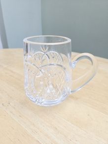 Vintage Rare Waterford Crystal Tankard