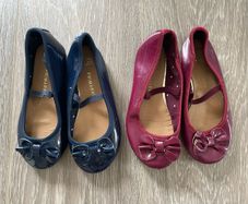Girls Ballerina Pumps: Size 11 - Or 1 Pair Free With Any Clothes Bundle
